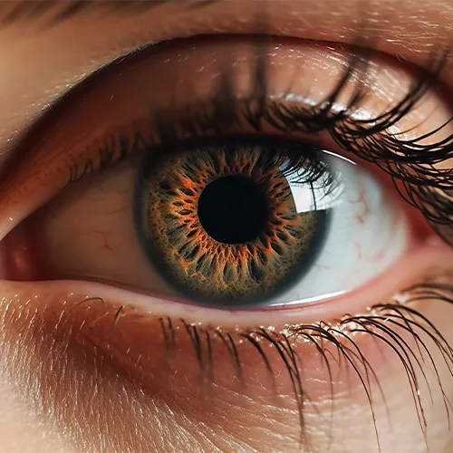 Análise da íris para bem estar