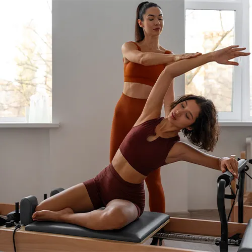 Pilates para fortalecimento muscular