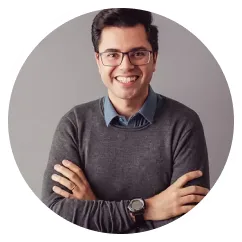 Foto do avaliador da prova social